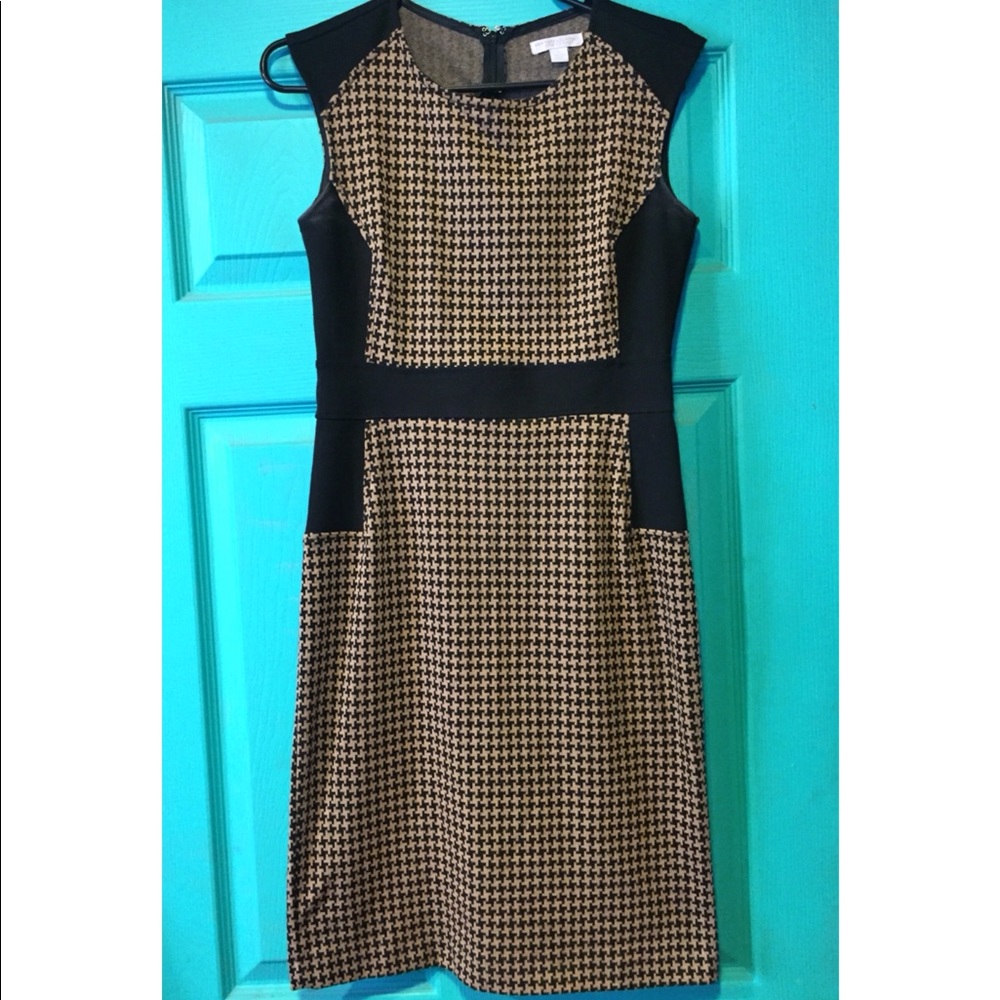 Houndstooth pattern dress from NY&C